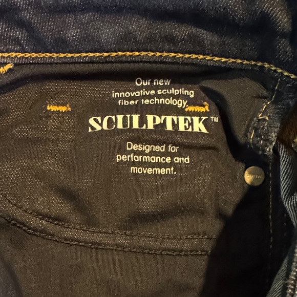 Athleta Dark Blue Skinny Women's Jeans - Picture 4 of 5